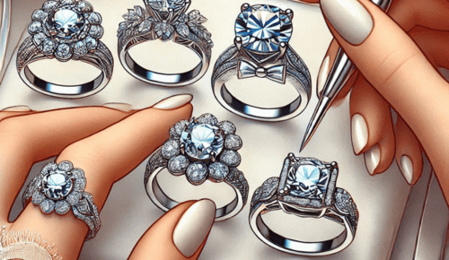 How to Pair Lab Diamond Rings with Bold Fashion Statements